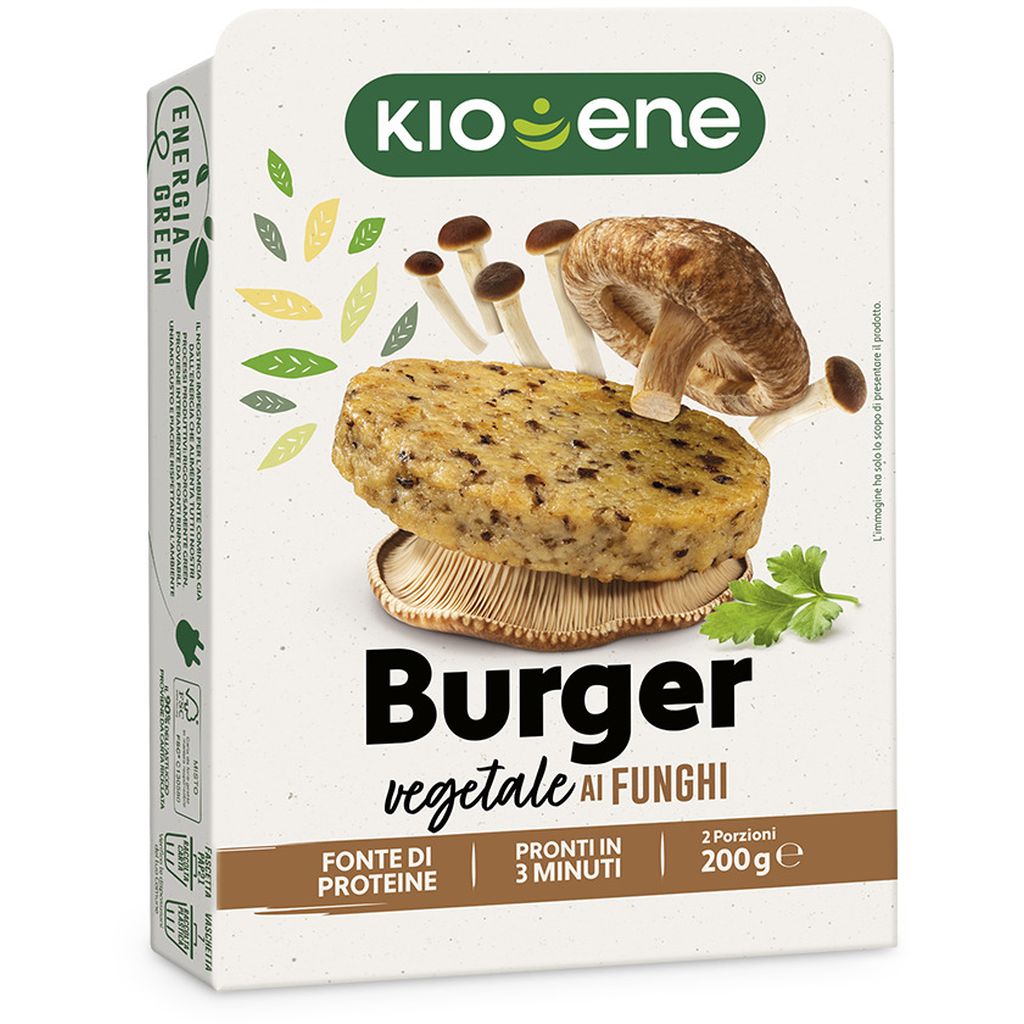 BURGER VEGETALI FUNGHI G.200